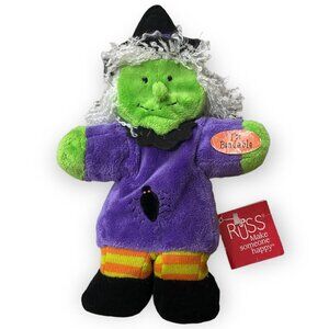 Vintage Russ Witch Plush Bendable 10” monster vintage Halloween 90s like new